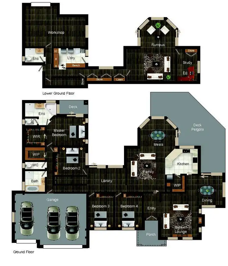 Floorplan of Homely house listing, 4 Balladonia Place, Jerrabomberra NSW 2619