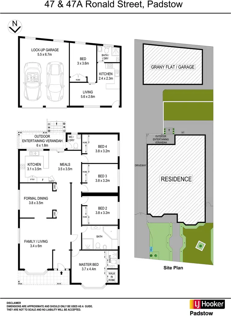 Floorplan of Homely house listing, 47 & 47A Ronald Street, Padstow NSW 2211