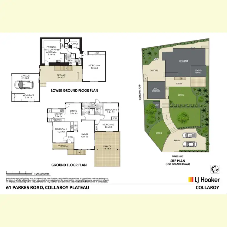 Floorplan of Homely house listing, 61 Parkes Road, Collaroy Plateau NSW 2097