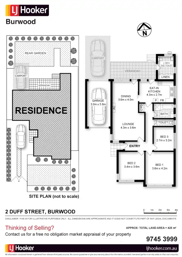 Floorplan of Homely house listing, 2 Duff Street, Burwood NSW 2134