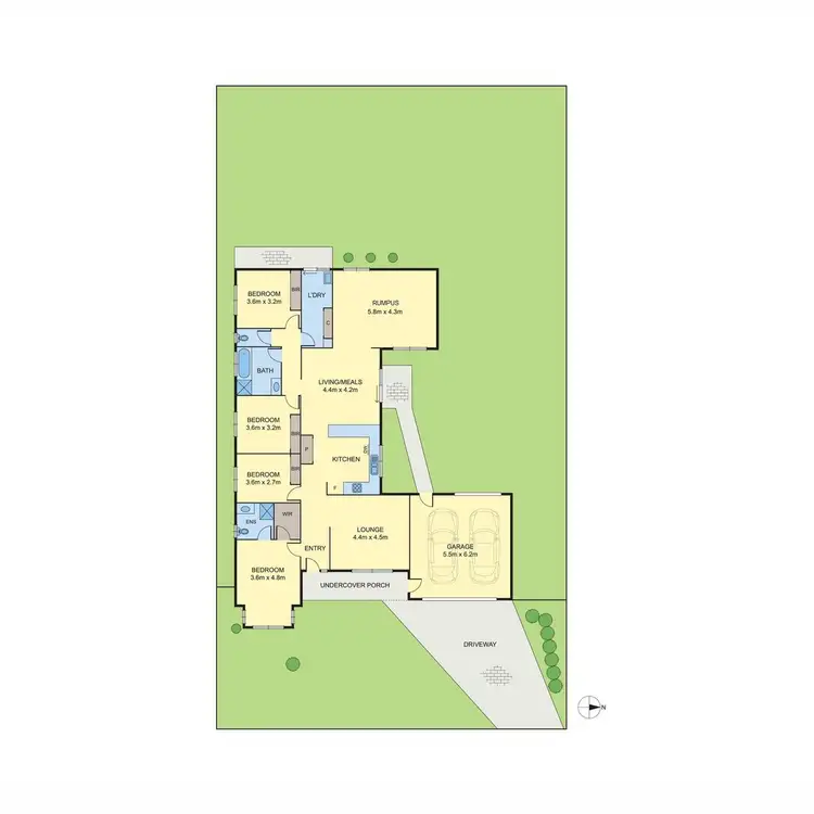 Floorplan of Homely house listing, 22 Banjo Paterson Circle, Point Cook VIC 3030