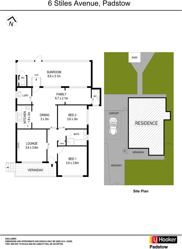Floorplan of Homely house listing, 6 Stiles Avenue, Padstow NSW 2211