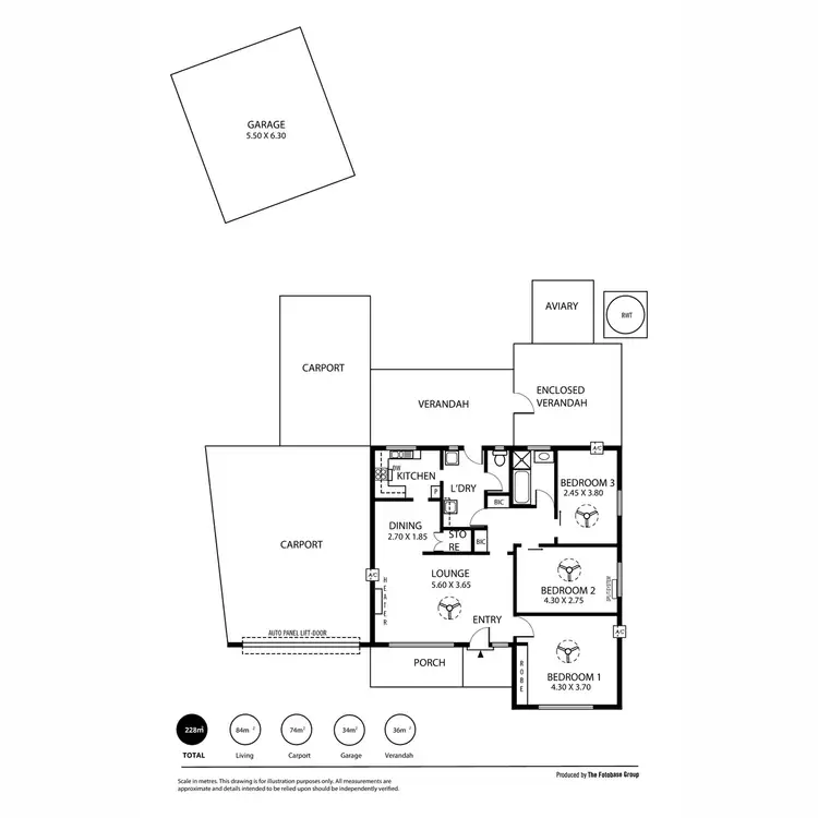 Floorplan of Homely house listing, 21 Faehse Street, Modbury SA 5092