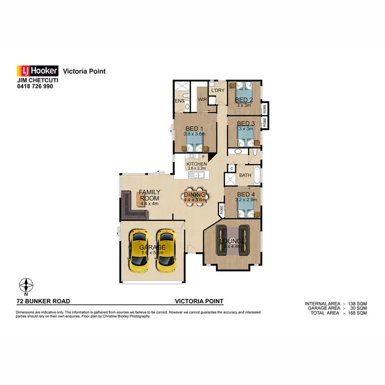 Floorplan of Homely house listing, 72 Bunker Road, Victoria Point QLD 4165
