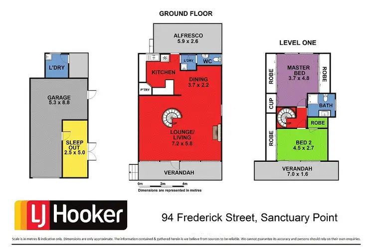 Floorplan of Homely house listing, 94 Frederick Street, Sanctuary Point NSW 2540