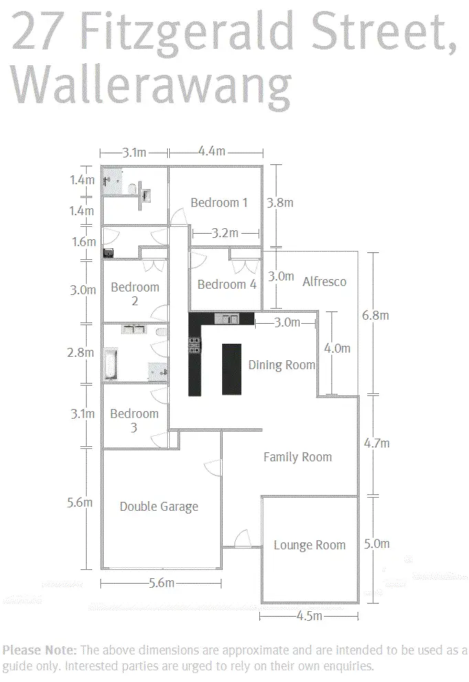 Floorplan of Homely house listing, 27 Fitzgerald Street, Wallerawang NSW 2845