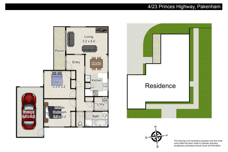 Floorplan of Homely unit listing, 4/23 Princes Highway, Pakenham VIC 3810