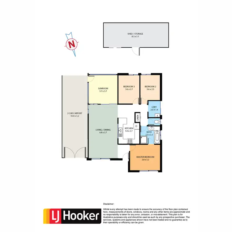 Floorplan of Homely house listing, 11 Woodley Crescent, Glendenning NSW 2761