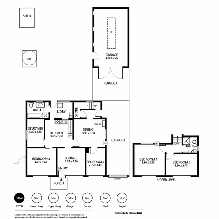Floorplan of Homely house listing, 147 Drayton Street, Bowden SA 5007
