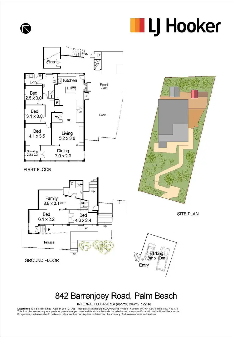 Floorplan of Homely house listing, 842 Barrenjoey Road, Palm Beach NSW 2108