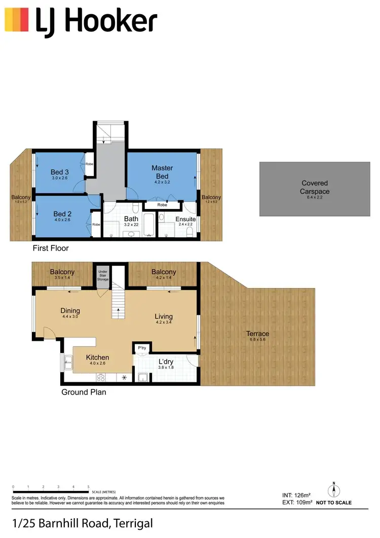 Floorplan of Homely townhouse listing, 1/25 Barnhill Road, Terrigal NSW 2260