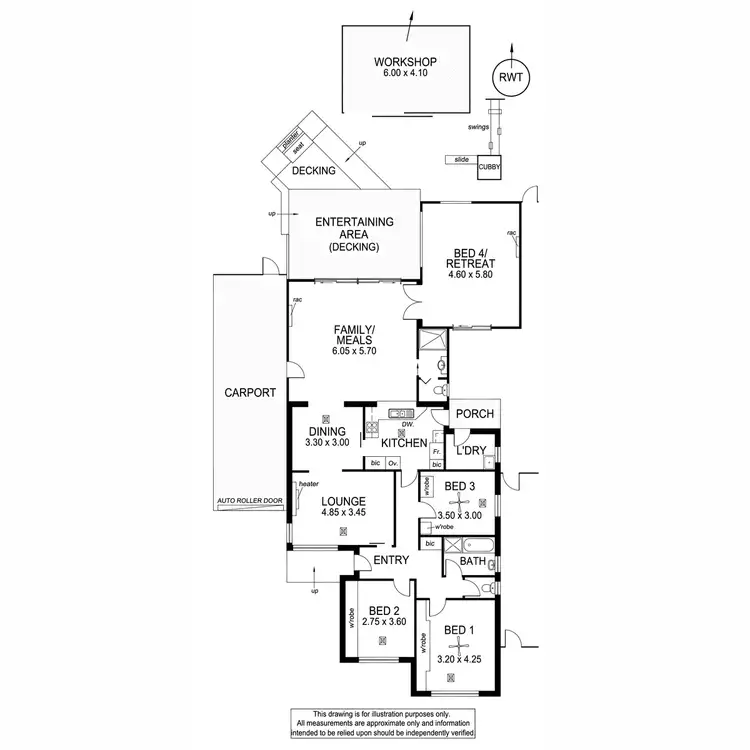 Floorplan of Homely house listing, 28 Milton Street, Oaklands Park SA 5046