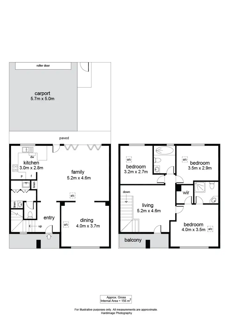 Floorplan of Homely townhouse listing, 4/13 Horsley Drive, Kidman Park SA 5025