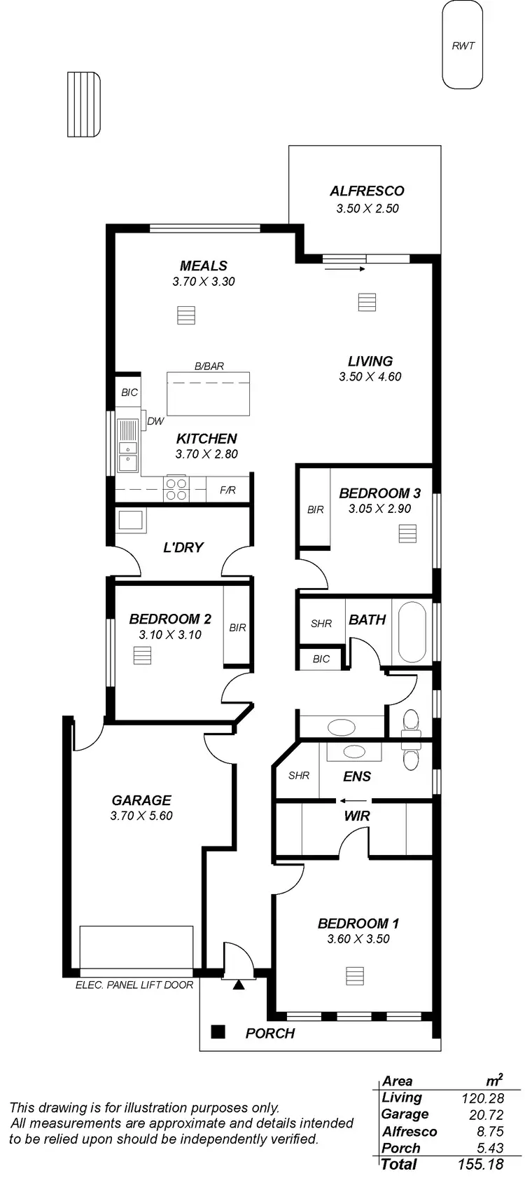 Floorplan of Homely house listing, 23 Wycombe Drive, Mount Barker SA 5251