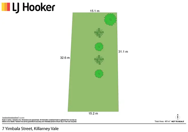 Floorplan of Homely land listing, 7 Yimbala Street, Killarney Vale NSW 2261
