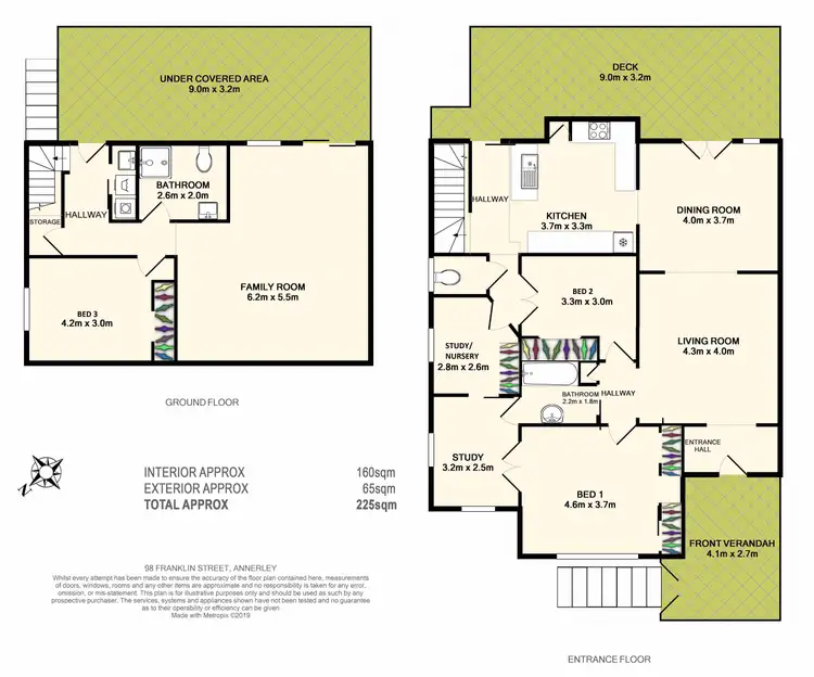 Floorplan of Homely house listing, 98 Franklin Street, Annerley QLD 4103
