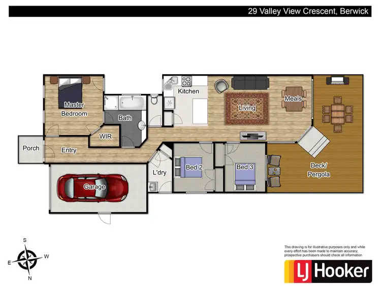 Floorplan of Homely house listing, 29 Valley View Crescent, Berwick VIC 3806