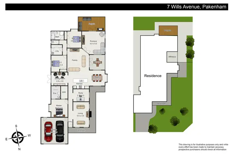 Floorplan of Homely house listing, 7 Wills Avenue, Pakenham VIC 3810
