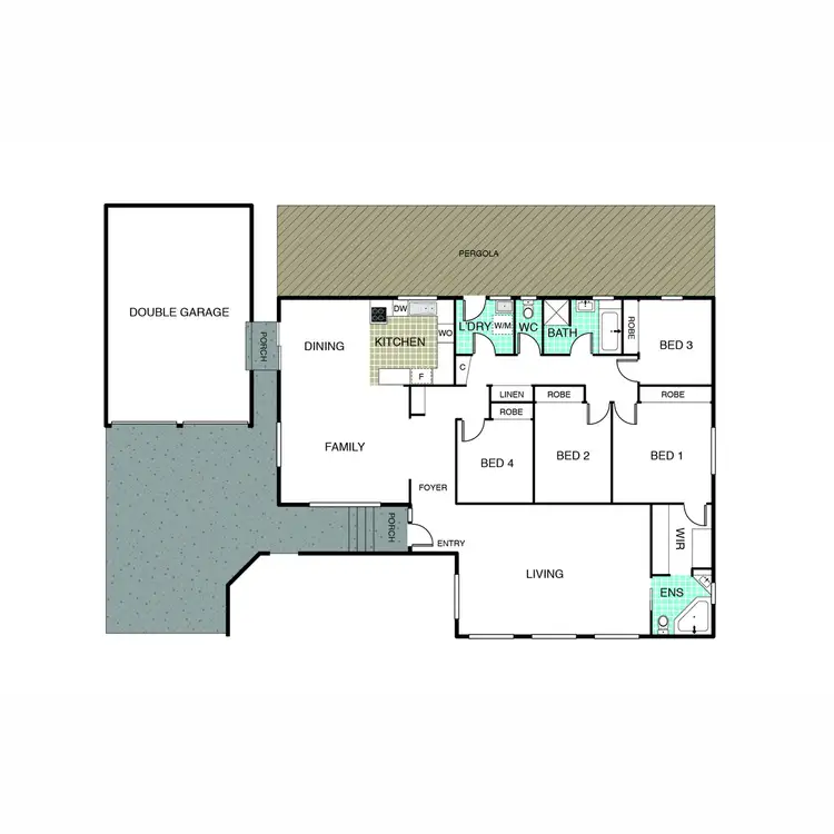 Floorplan of Homely house listing, 40 Cooney Court, Charnwood ACT 2615