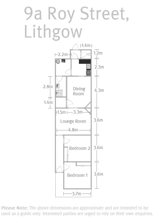 Floorplan of Homely house listing, 9a Roy Street, Lithgow NSW 2790