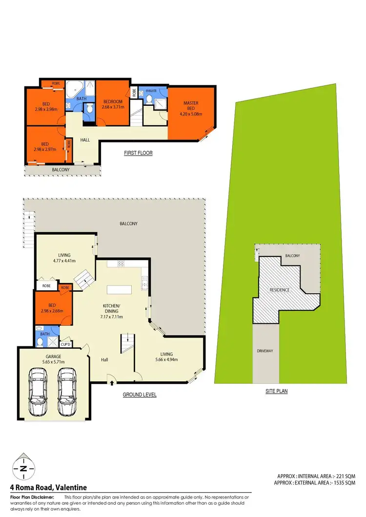 Floorplan of Homely house listing, 4 Roma Road, Valentine NSW 2280