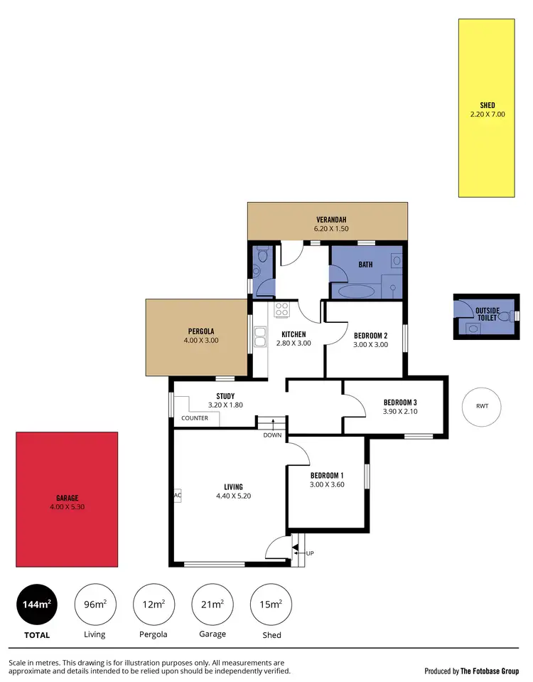 Floorplan of Homely house listing, 20 Richards Street, Goolwa SA 5214