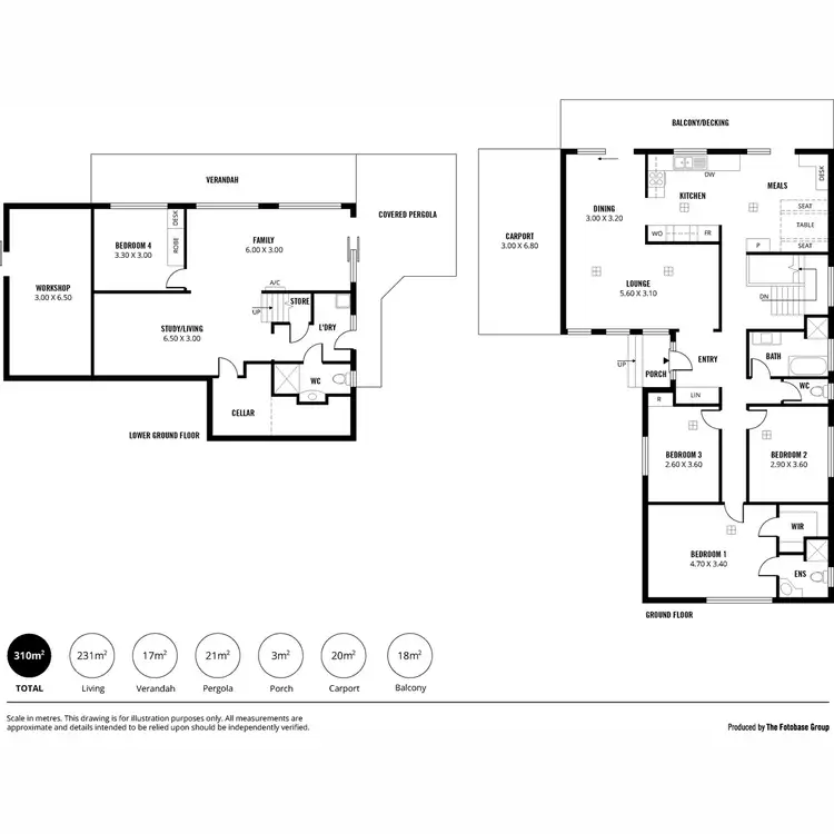 Floorplan of Homely house listing, 22 Musgrave Avenue, Banksia Park SA 5091