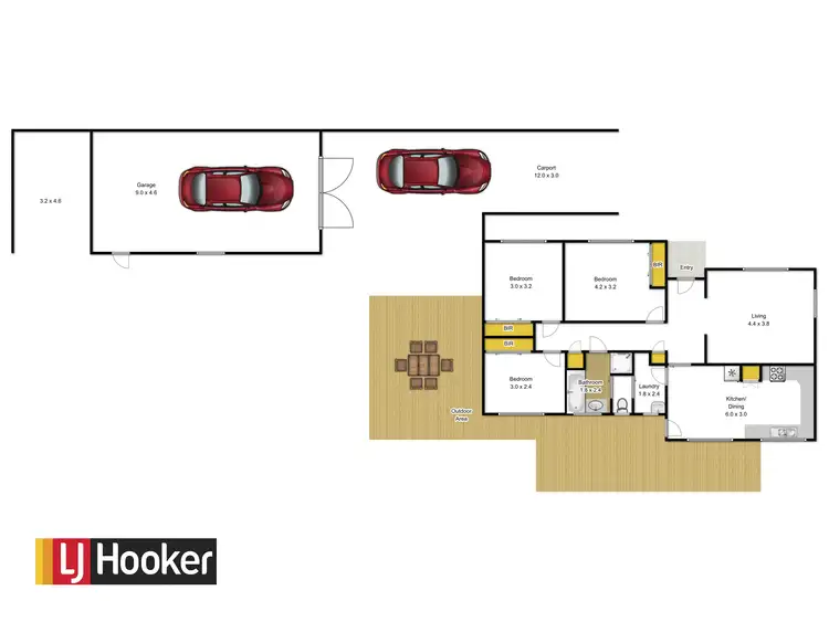 Floorplan of Homely house listing, 2 Sheoke Grove, Churchill VIC 3842