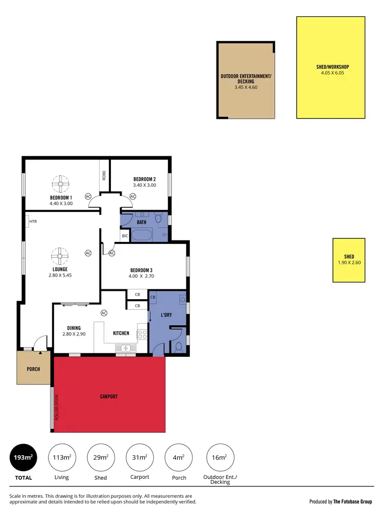 Floorplan of Homely house listing, 4 Stephen Crescent, Christie Downs SA 5164