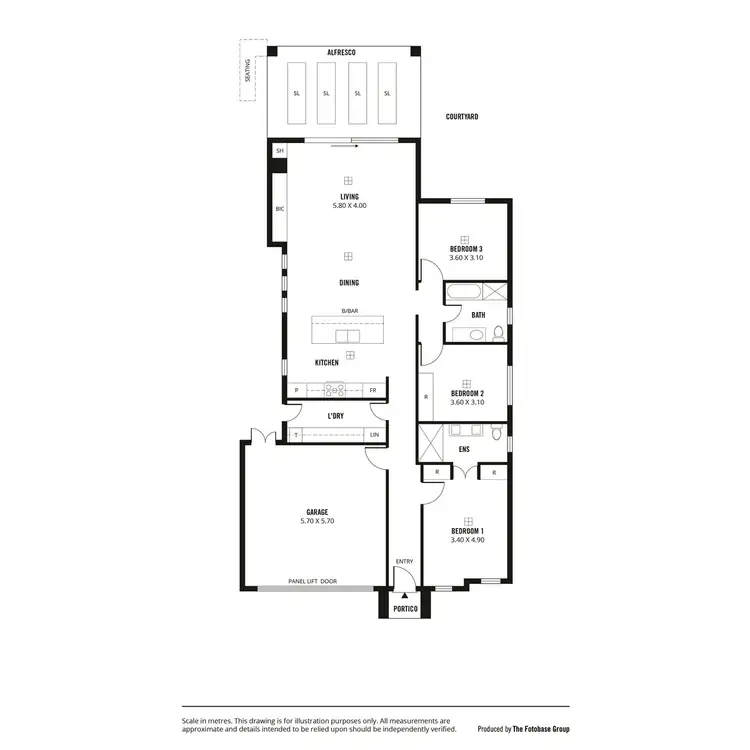 Floorplan of Homely house listing, 41 Richland Road, Newton SA 5074