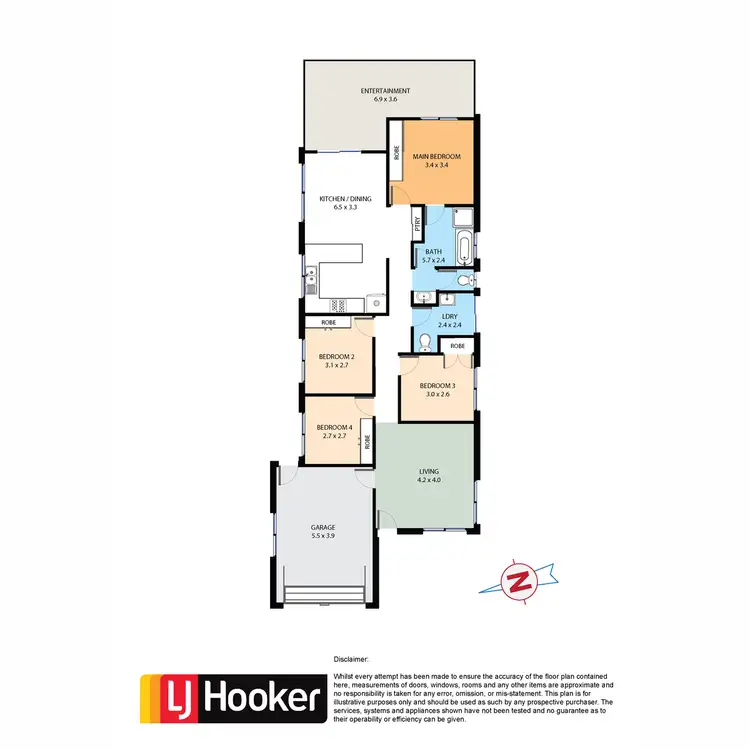 Floorplan of Homely house listing, 17 De Castella Drive, Blacktown NSW 2148