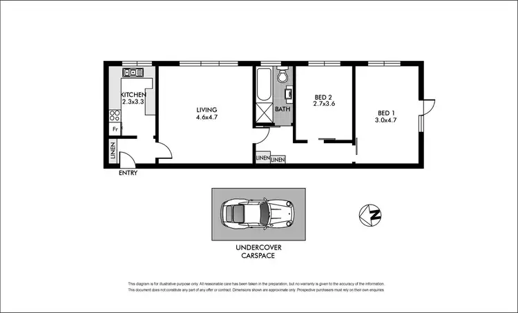 Floorplan of Homely apartment listing, 4/5 Isabel Avenue, Vaucluse NSW 2030