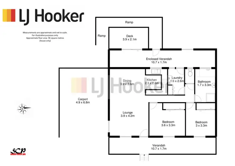 Floorplan of Homely house listing, 3 Scenic Place, Moruya Heads NSW 2537