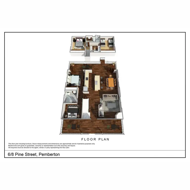 Floorplan of Homely house listing, 8 Pine Street, Pemberton WA 6260