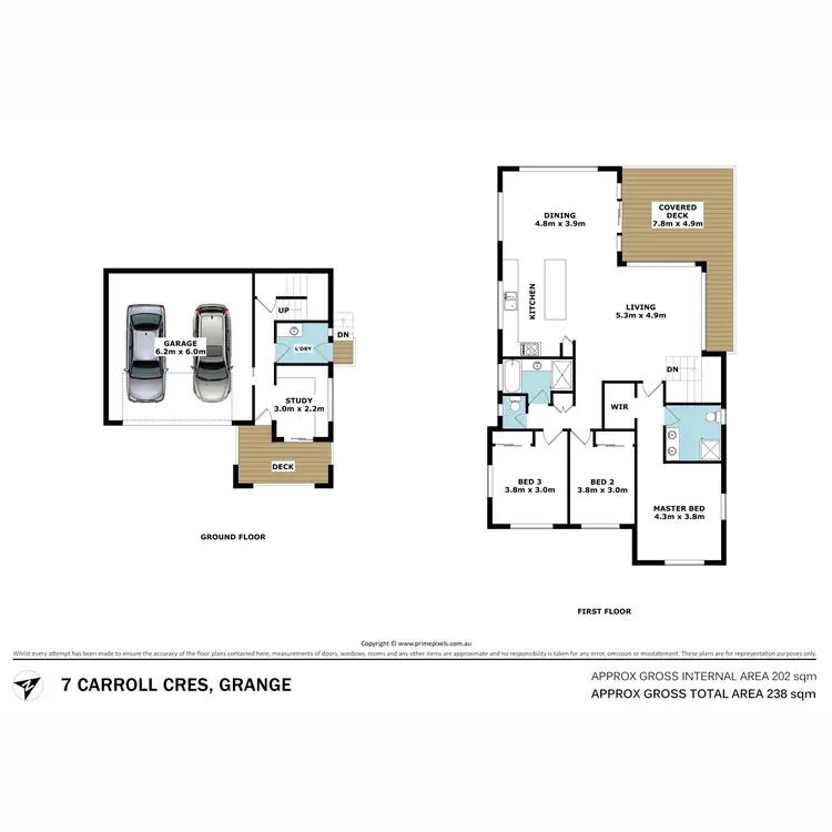 Floorplan of Homely house listing, 7 Carroll Crescent, Grange QLD 4051
