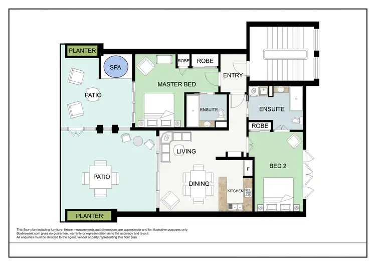 Floorplan of Homely apartment listing, Apartment 3313-3314/123-127 Williams Esplanade, Palm Cove QLD 4879