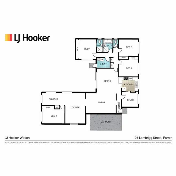 Floorplan of Homely house listing, 126 Lambrigg Street, Farrer ACT 2607