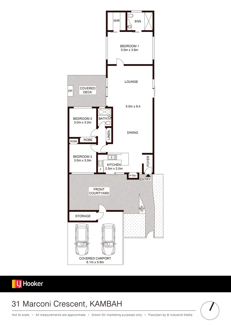 Floorplan of Homely house listing, 31 Marconi Crescent, Kambah ACT 2902
