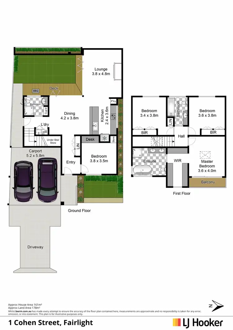 Floorplan of Homely house listing, 1 Cohen Street, Fairlight NSW 2094