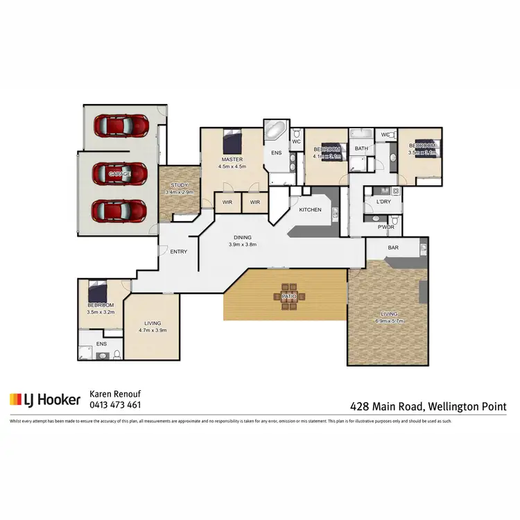 Floorplan of Homely house listing, 428 Main Road, Wellington Point QLD 4160