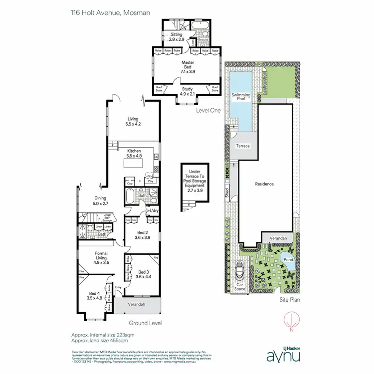 Floorplan of Homely house listing, 116 Holt Avenue, Mosman NSW 2088
