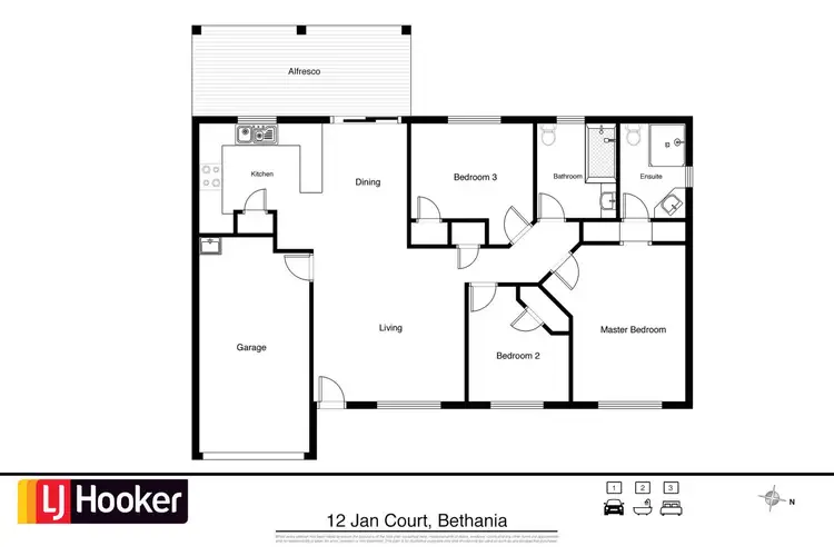Floorplan of Homely house listing, 12 Jan Court, Bethania QLD 4205