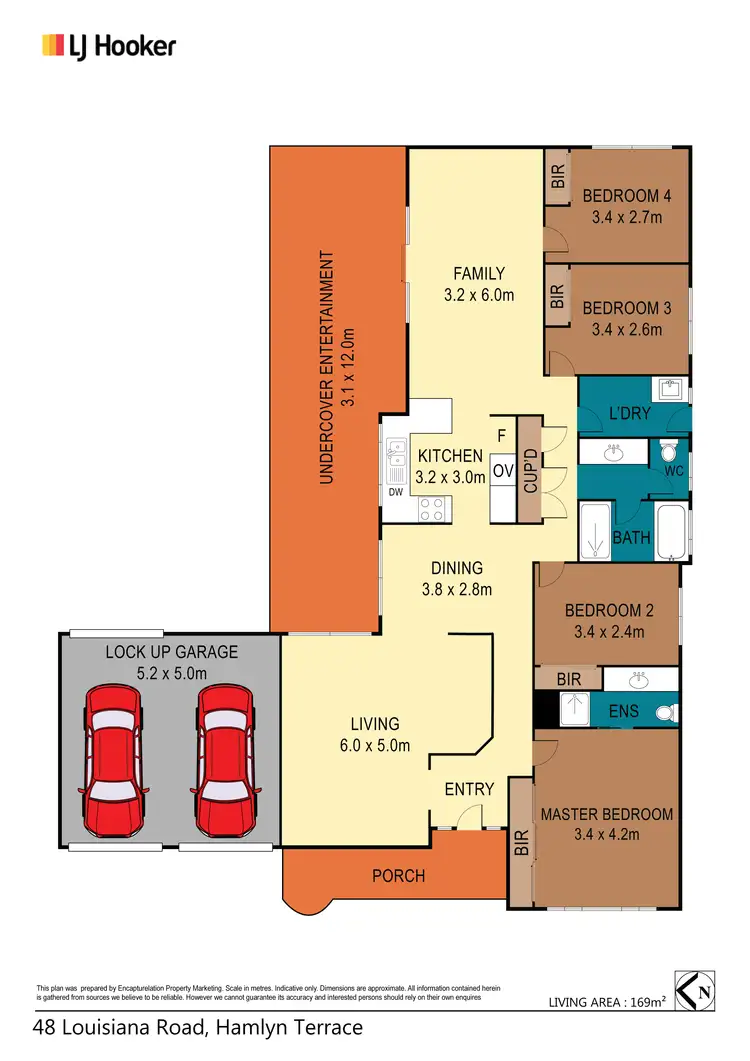 Floorplan of Homely house listing, 48 Louisiana Road, Hamlyn Terrace NSW 2259