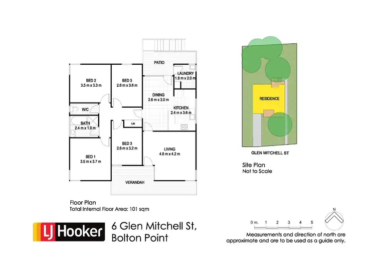 Floorplan of Homely house listing, 6 Glen Mitchell Street, Bolton Point NSW 2283