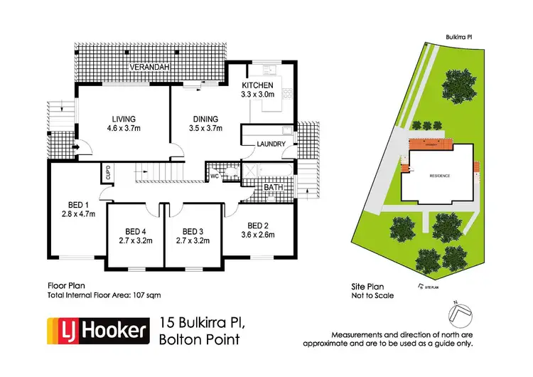 Floorplan of Homely house listing, 15 Bulkirra Place, Bolton Point NSW 2283