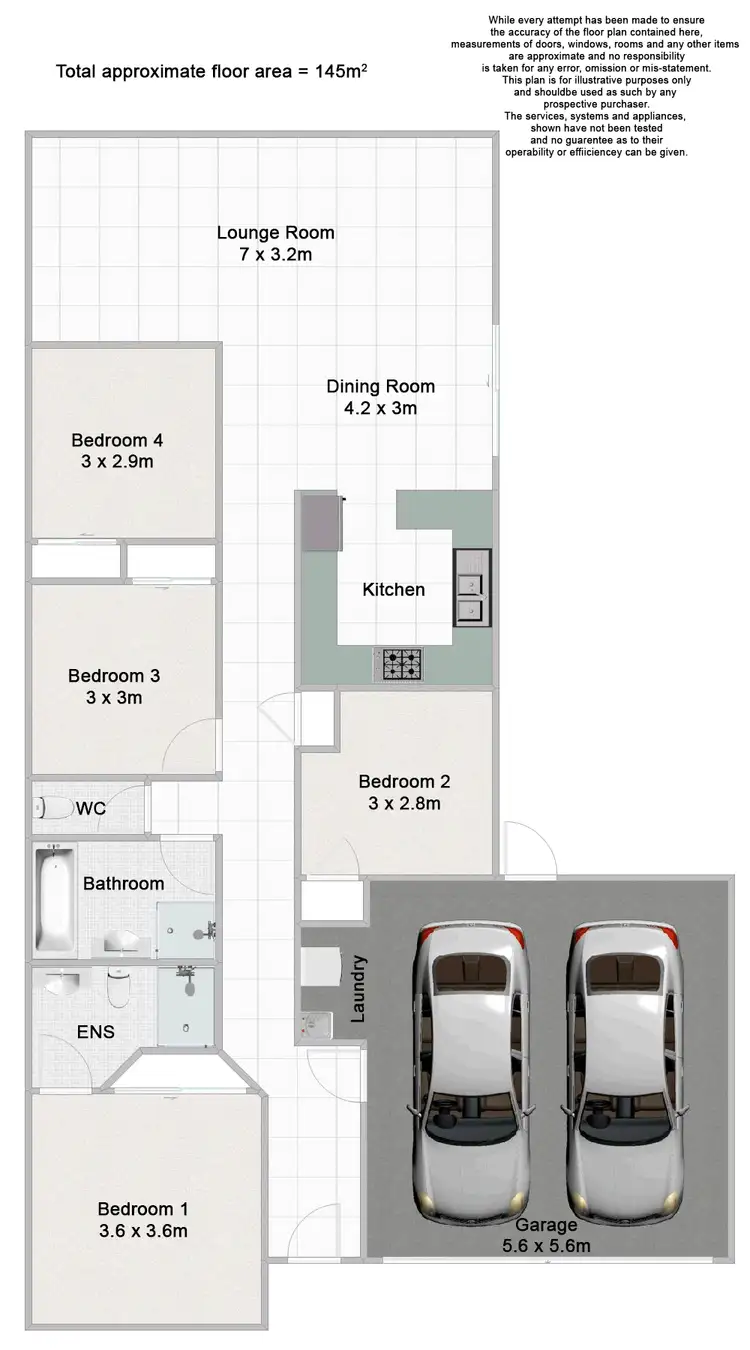Floorplan of Homely house listing, 3 Edith Street, Forest Lake QLD 4078