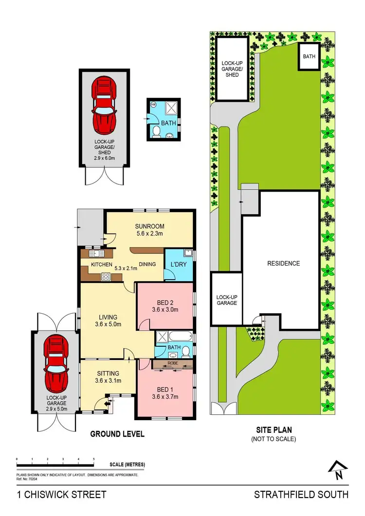 Floorplan of Homely house listing, 1 Chiswick Street, Strathfield South NSW 2136