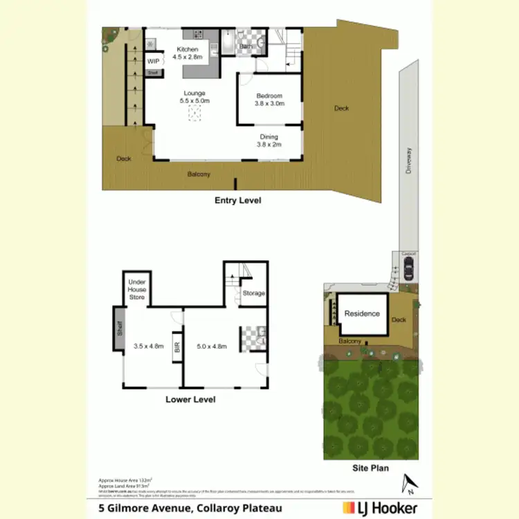 Floorplan of Homely house listing, 5 Gilmore Avenue, Collaroy Plateau NSW 2097
