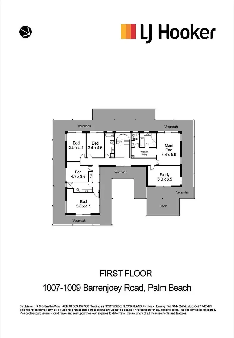 Floorplan of Homely house listing, 1007-1009 Barrenjoey Road, Palm Beach NSW 2108