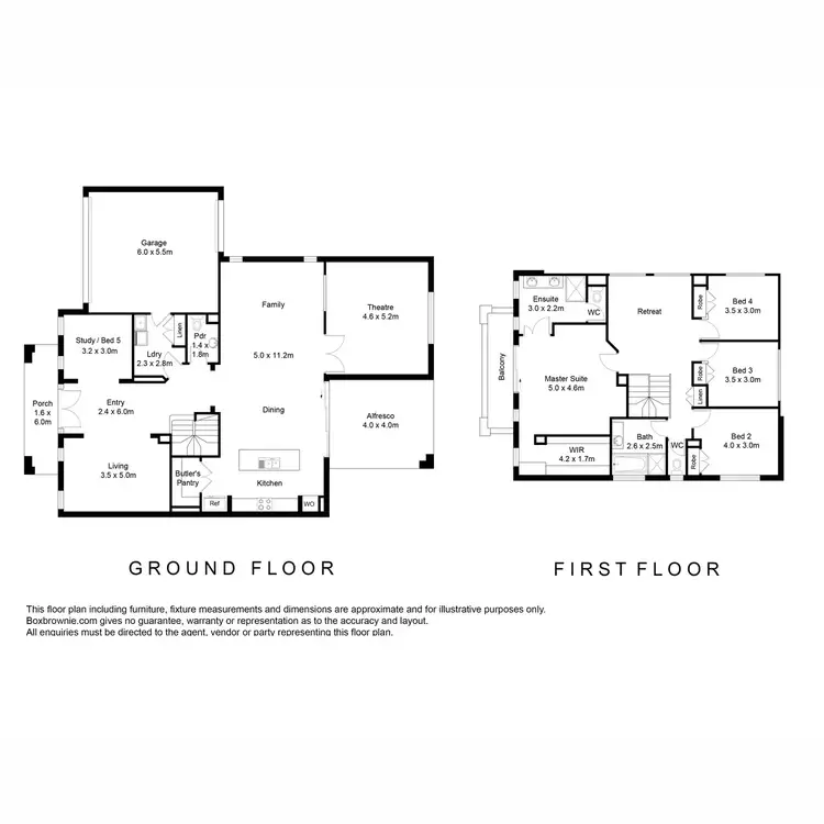 Floorplan of Homely house listing, 6 Hibiscus Crescent, Point Cook VIC 3030